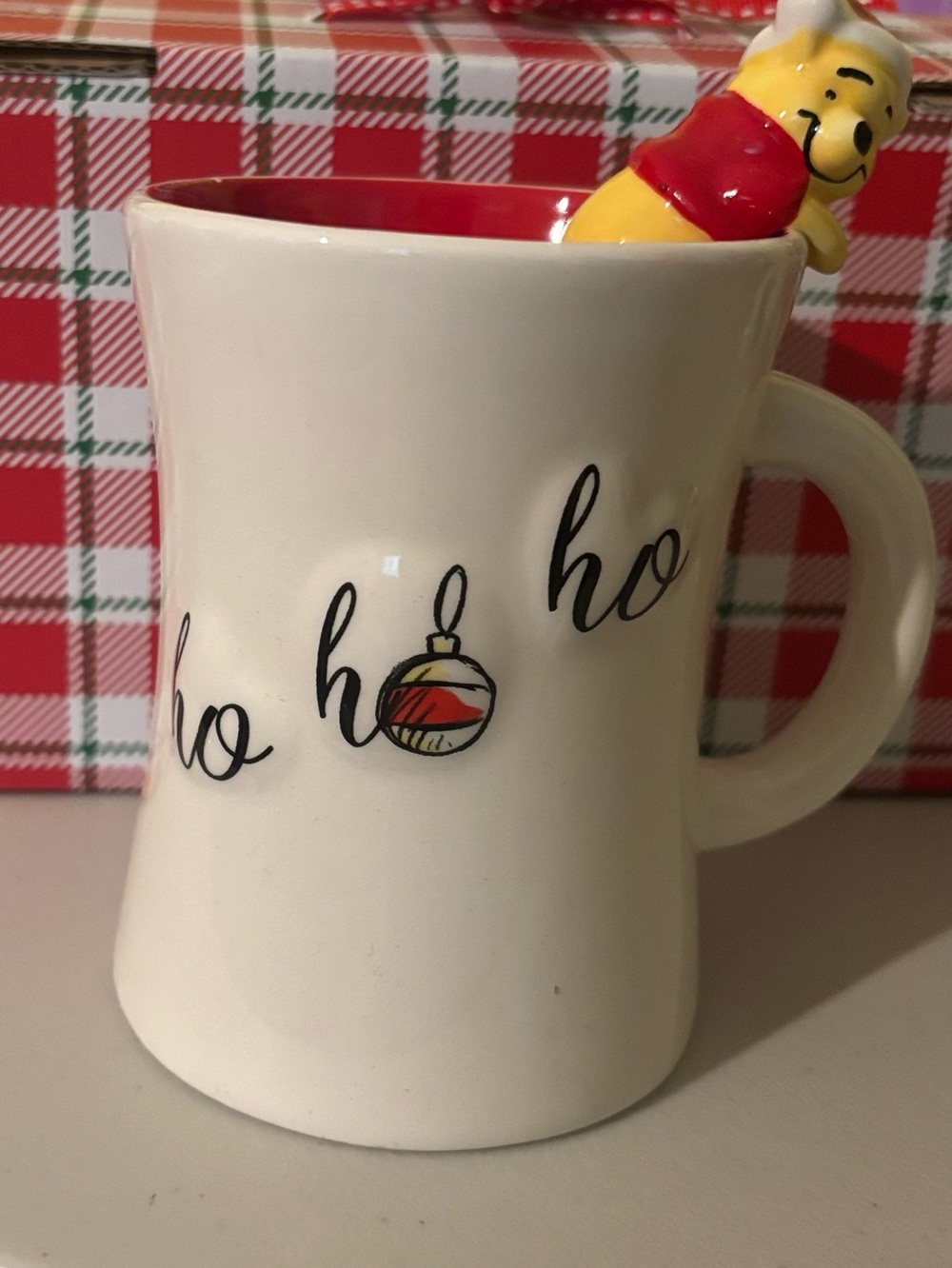 Winnie the Pooh Christmas mug